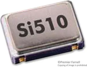 510FBA200M000BAG, Кварцевый генератор, 200МГц, 50млн-1, SMD, 5мм x 3.2мм, 2.5В, Si510 серия