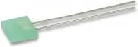 HLMP-0504, Светодиод, Зеленый, Сквозное Отверстие, 2.5mm x 7.6mm, 25 мА, 2.2 В, 569 нм