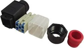 09 35 232 0423, Прямоугольный разъем питания, кабель, 5 контакт(-ов), Серия Han PushPull, Монтаж на Кабель