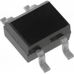 DB104S, Однофазный выпрямительный мост, Urmax 400В, If 1А, Ifsm 50А