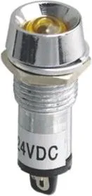 N-XD12-1-B, Лампа неоновая с держателем синяя 220VAC