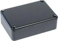 BS31BK, Корпус для РЭА 80x55x25мм, металл, герметичный, черный