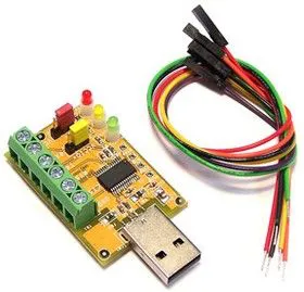 USB-TTL, Преобразователь USB в TTL 3.3/5В с возможностью питания внешних устройств 3.3/5В