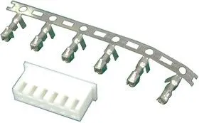 CHU-6 (DS1069-6 F), Розетка кабельная с контактами 2.50мм