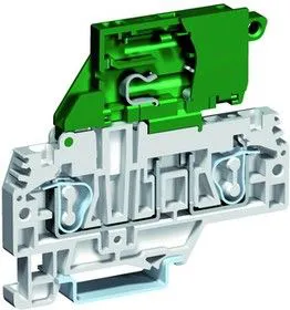 Держатель предохранителя 5х20 пружина 4кв.мм сер. ДКС ZHF310GR