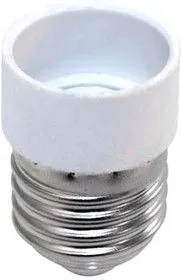 SQ0335-1002, Патрон-переходник E27-E14, белый