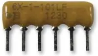 4606X-101-331LF, Фиксированный резистор цепи, 330 Ом, Серия 4606X, 5 элемент(-ов), Общая Шина, SIP, 6 вывод(-ов)