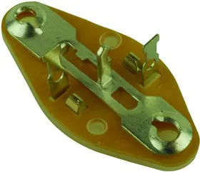 4601, TRANSISTOR SOCKET, 3 POSITION, THROUGH HOLE