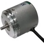 RCC58.1S6-G2M1L-2500BM DC5V Инкрементальный энкодер с диаметром корпуса 58 мм, выступающий вал 6 мм, 2500 имп/об, выход Line Drive, встроенн