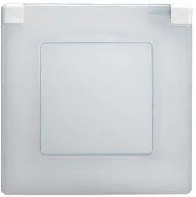 Рамка 1-м Etika IP44 с защ. крышкой бел. Leg 672550