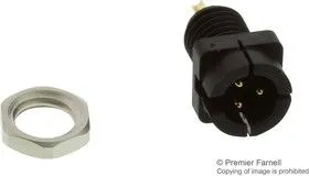 09 9749 30 03, Круглый разъем, Серия 709, Штекер в Панель, 3 контакт(-ов), Контакт под Пайку