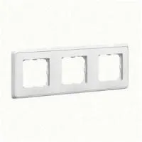 773653, Рамка 3 поста белая
