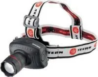 90565, Фонарь налобный с возможностью зумирования луча, светодиодный, 1 super LED, 3хААА