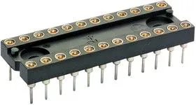 210-43-308-41-001000, DIP SOCKET, 8 POSITION, THROUGH HOLE