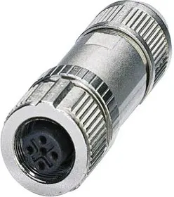 1424680, Разъем Кабеля, PROFIBUS DP, M12 Push-In, M12, Female, 2 Positions, Вставное Гнездо