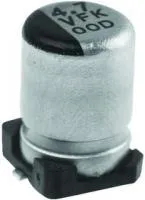 AVE107M25X16T-F, ALUMINUM ELECTROLYTIC CAPACITOR 100UF 25V 20%, SMD