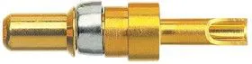 09692827421, Контакт D Sub, Разъемами Harting D-Sub, Штырь, Медный Сплав, Контакты с Покрытием из Золота, 12 AWG