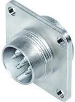 09-0507-300-16, Круглый разъем, 423/723/425 Series, Штекер в Панель, 16 контакт(-ов), Контакт под Пайку, С Резьбой