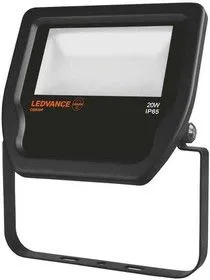 FLOODLIGHT 20W/4000К LED 20Вт IP65 4000К, Прожектор светодиодный, 220В, черный