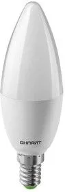 Лампа светодиодная 61 958 OLL-C37-10- 230-6.5K-E14-FR ОНЛАЙТ 61958