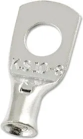 MC000748, Лепестковая клемма, Обжим, 8 AWG, 10 мм, Зажимной Лепесток, M8