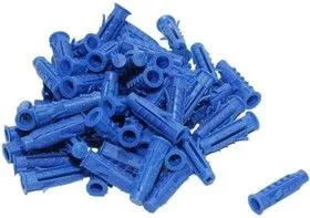 Дюбель распорный Чапай 6х40 шипы+усы полипропилен (уп.100шт) пакет БМ 1010648