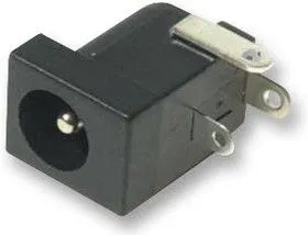 FC68148, Разъем Питания DC, DC10A, Гнездо, 5 А, 2.1 мм, Монтаж в Сквозное Отверстие, Пайка