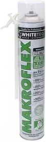 Пена монтажная Makroflex WhiteTeq Белая технология, стдандартная 750мл