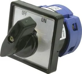 A-02-1P (CO-25), Переключатель на панель OFF-ON 300В 16А