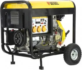 94657, Генератор дизельный DD6300Е, 5,0 кВт, 220В/50Гц, 15 л, электростартер