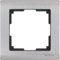 WL02-Frame-01 / Рамка на 1 пост (глянцевый никель)