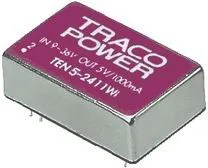 TEN 5-2411WI, DC/DC преобразователь, 6Вт, вход 9-36В, выход 5В/1А
