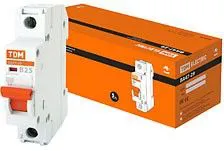 SQ0206-0012, Авт. выкл.ВА47-29 1Р 25А 4,5кА х-ка В TDM