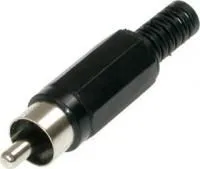 RP-405 (черный), RCA PLUG на кабель