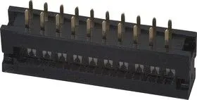 FDC-20 (DS1018-20), Вилка на плату 2.54мм на шлейф