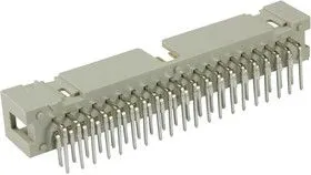 09 18 534 6323, Разъем типа провод-плата, угловой, 2.54 мм, 34 контакт(-ов), Штыревой Разъем, Серия SEK 18