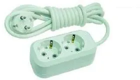 Удлинитель 2х3м с заземл. 16А IP20 Makel MGP113