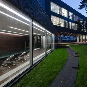 101-300-78 / Линейный светодиодный встраиваемый светильник 78см 15W 6500K матовое серебро