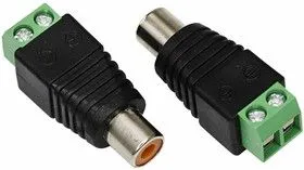 14-0414, Разъем гнездо RCA с клеммной колодкой (блистер)