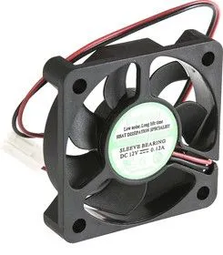 EC5010H12S, Вентилятор 12В, 50х50х10мм , подш. скольжения, 5000 об/мин