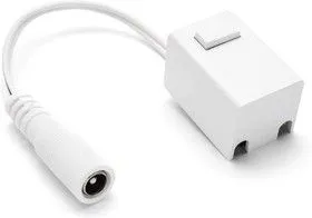 09-27, Коннектор с выключателем для подключения трекового светильника