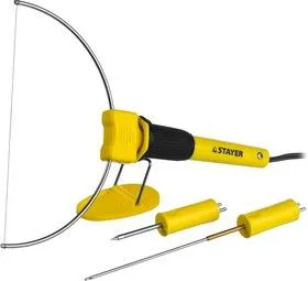 45257-H3, Прибор STAYER MASTER MAXtermo для художественной резки пенопласта, пластика, 3 насадки, 7Вт