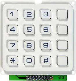 TF-0286W-1 4x4/60x57, Тел.клавиатура