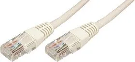 18-1001, Патч-корд UTP кат. 5e, длина 0,5 метра, неэкранированный, серый