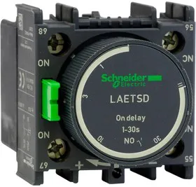 Приставка конт. с выдерж. на вкл. 0.1-30с для контакторов TeSys E SchE LAETSD