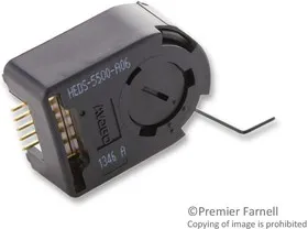 HEDS-5500#A06, Инкрементный поворотный энкодер, оптический, 2 канала, 3000об/мин, 500 циклов, диаметр вала 1/4