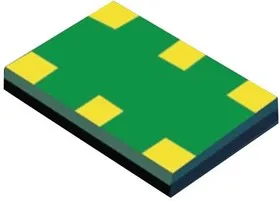 LMK60I2-100M00SIAT, Кварцевый генератор, низкий уровень джиттера, запрограммированный, 100МГц, 3.135В до 3.465В питание