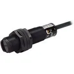 BRP200-DDTN-P Фотодатчик корпус М18х1, пластик, длина 67 мм, 200 мм, узкий луч диффузионный, PNP, NO+NC, 12-24VDC