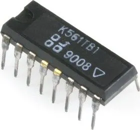 К561ТВ1 (89-91г), 2 J-K триггера