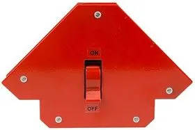 12-4836, Магнитный угольник-держатель для сварки, отключаемый на 3 угла, усилие 23 кг